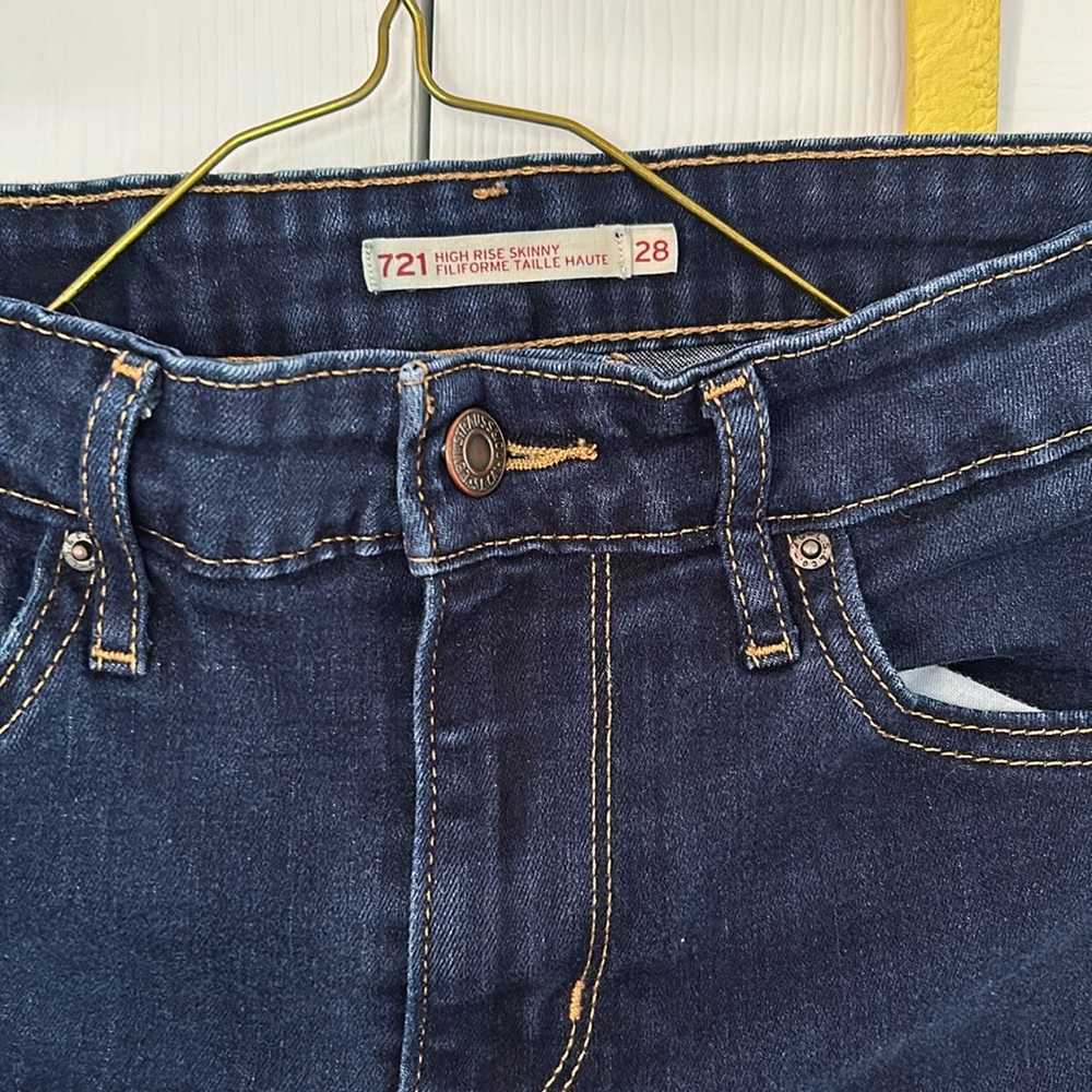Levi's Women's Skinny Jeans - Dark Blue